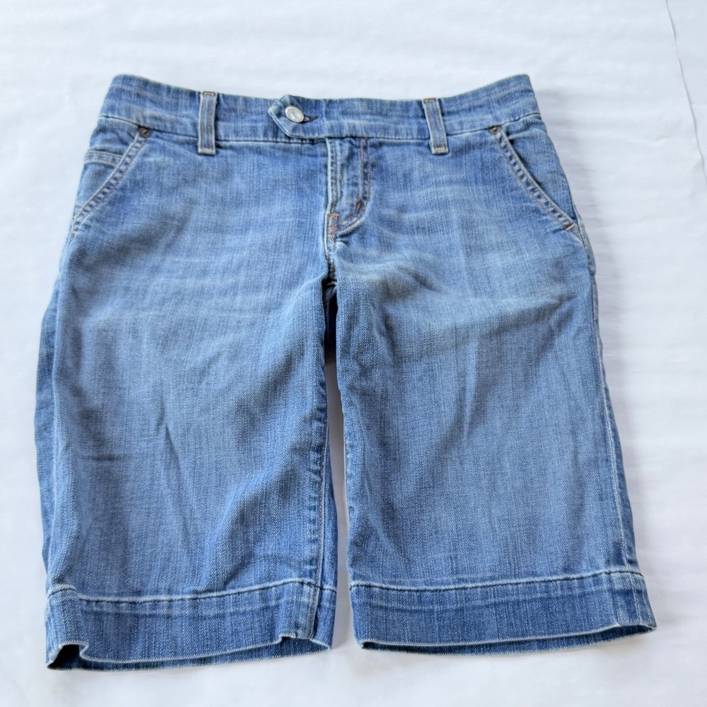 Citizens of Humanity Jerome‎ Dahan Denim Bermuda Shorts Blue Size 25 Medium Wash